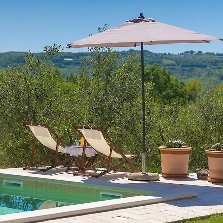 Vila Beautiful Cartolina With Pool In Buje Krasica (Istria)