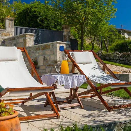 Vila Beautiful Cartolina With Pool In Buje
